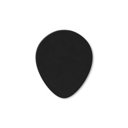 Dunlop 485P03TH Black Teardrop-12/PLYPK